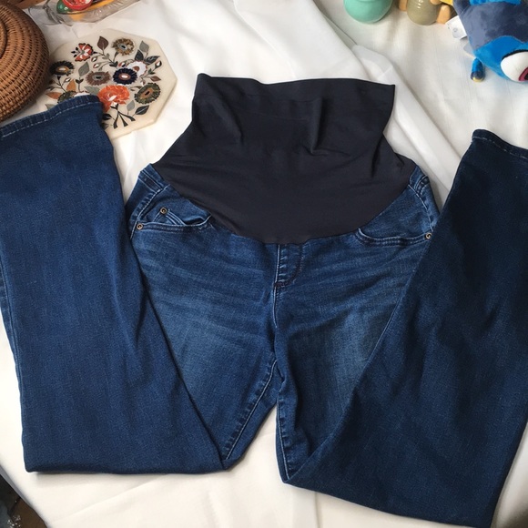 TWO PAIRS A Glow BOOTCUT maternity jeans - Picture 5 of 7